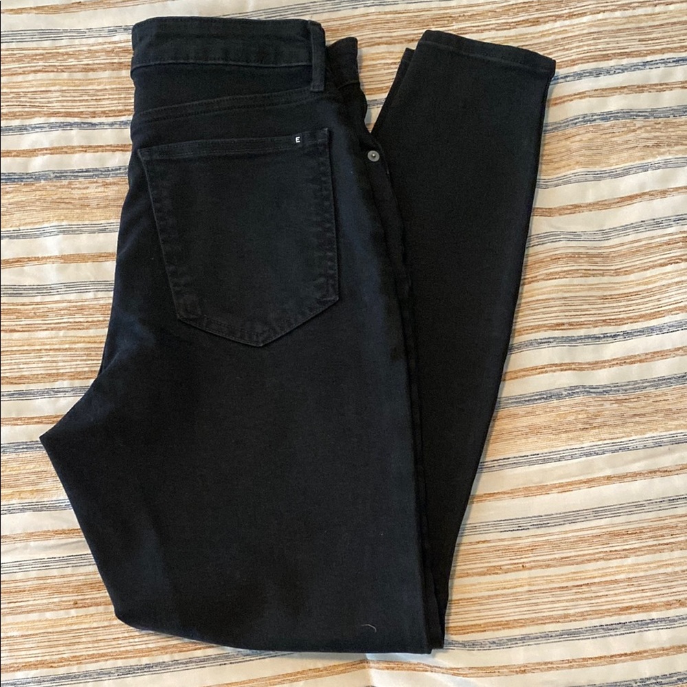 Everlane Curvy WayHigh Black Skinny Jeans
